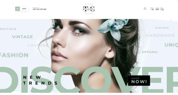 ThreadyChic, Dubai e-commerce website design by ufound